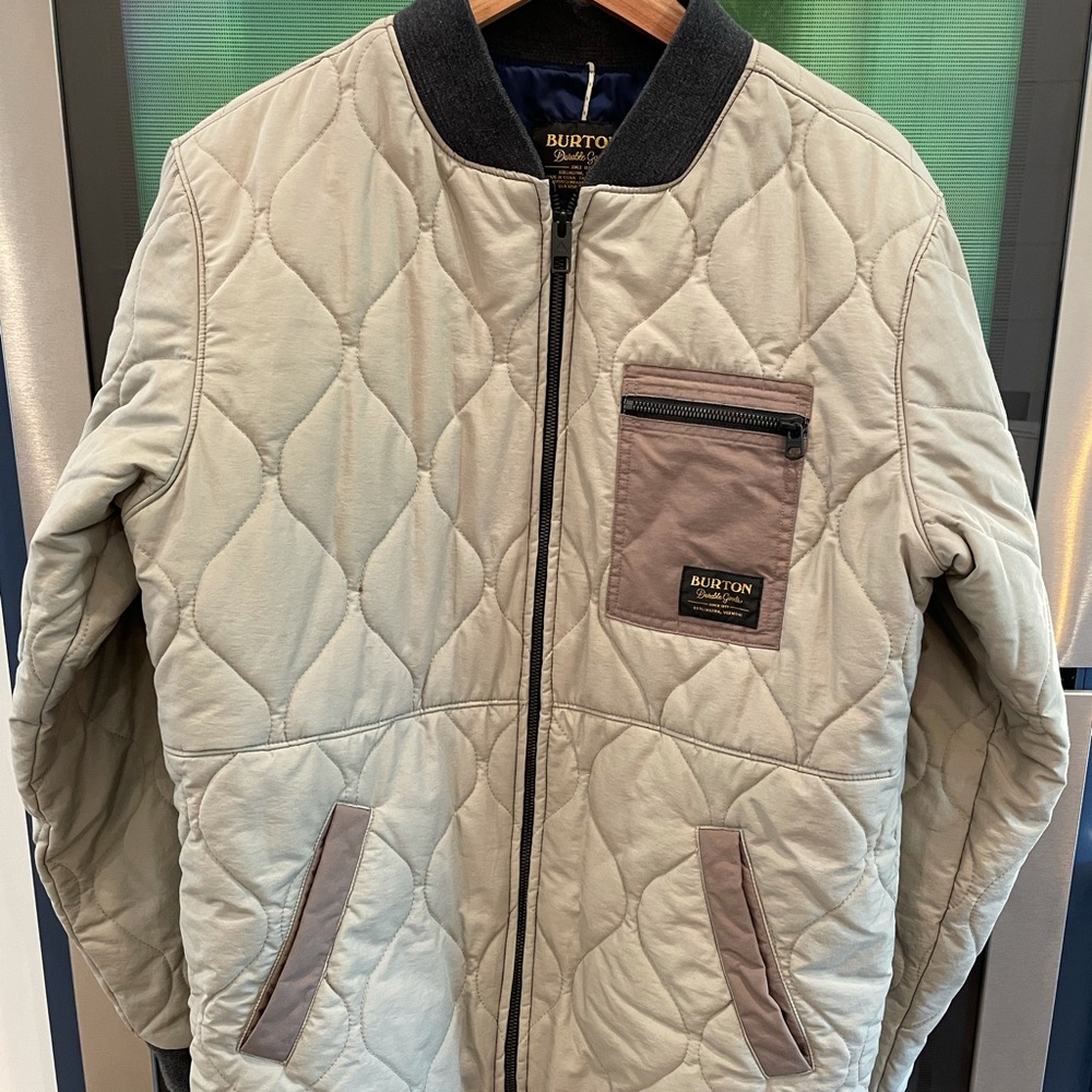 Burton Quilted insulated bomber Jacket